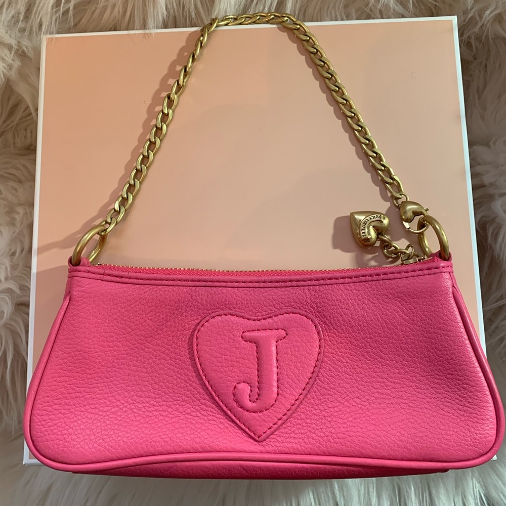 Vintage Juicy Couture Logo Baguette Y2K - Picture 2 of 13